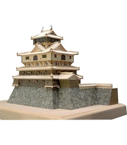 ウッディジョー 1/150 岩国城 木製模型 組立キット 1/150 岩国城 - 【公式】ウッディジョーオンラインショップ