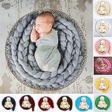 LexBlue(TM)BS#S 0-6Month Newborn Wool Twist Rope Backdrop Casual Fashion Handmade Infant Blanket Bab