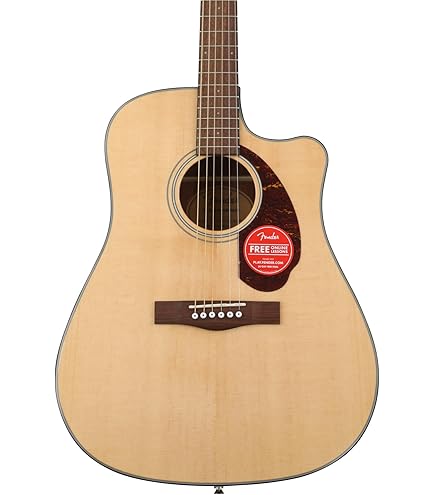 Amazon | Fender フェンダー エレアコ FA-125CE, Walnut Fingerboard