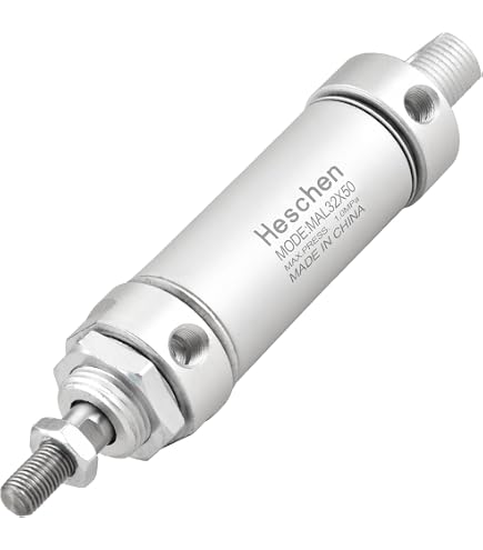 Amazon | エアシリンダ シリンダ空気圧 ストロークミニエアシリンダー 