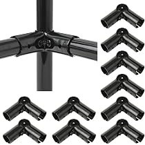 Amazon.co.jp: 8個 メタルジョイント HJ-1 イレクターパイプ 28mm
