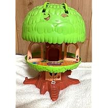 【昭和レトロおもちゃ】こえだちゃんとちいさなおうち　のおもちゃ Amazon.co.jp: 昭和レトロ 初代「こえだちゃんと木のおうち