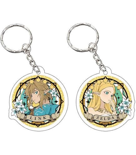 ゼルダの伝説 リンク キーホルダー キーホルダー ゼルダの伝説 リンク キーリング チャーム金属4cm