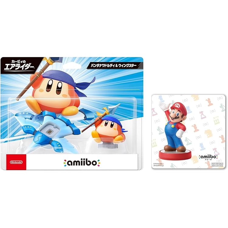 Amazon | amiibo バンダナワドルディ&ウィングスター(カービィのエア