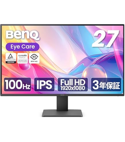 BENQ　27インチ WQHD アイケアモニター（GW2790Q） BENQ GW2790Q 27IN QHD IPS GAMING MONITOR