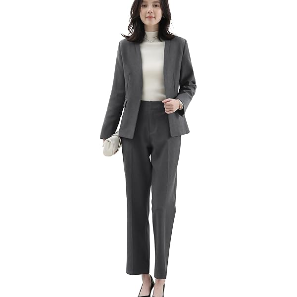 Amazon | [Sueeya] スイーヤ スーツ レディース セットアップ
