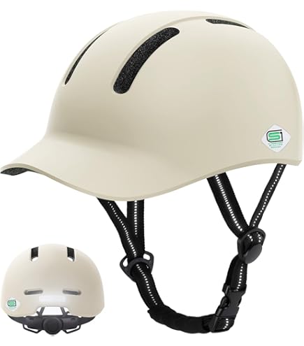 Amazon | 【SG認証】Issufel 自転車 ヘルメット 帽子型 大人 学生 SG