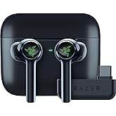 Razer New Hammerhead Pro HyperSpeed Wireless Gaming Earbuds for PC, Playstation, Switch, Mobile: Adjustable ANC - Fast Wirele