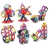 Saitrewed 磁気おもちゃ 磁石ブロック 立体パズル オモチャ 人気 積み木 DIY 創意 プレゼント (H04(95ピース))