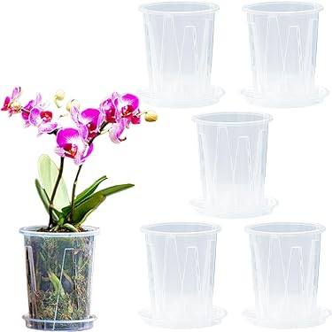 再値下げ❗️陶器製花鉢 紫と白の花 再値下げ❗️陶器製花鉢 紫と白の花