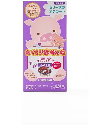 Amazon.co.jp: 龍角散 らくらく服用ゼリー スティックタイプ 25g×6本
