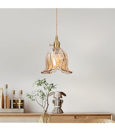 Amazon.co.jp : 億兆堂 ペンダントライト ステンドガラス 1灯 E26口金