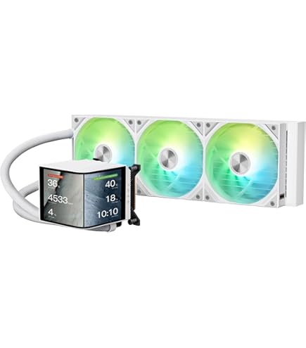 Amazon.co.jp: TRYX PANORAMA 水冷 CPUクーラー LEDモデル 360mm