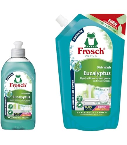 Amazon.co.jp: フロッシュ食器用洗剤 ブラッドオレンジ本体300ml+