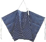 Sola 授乳ケープ ポルカドットブルー