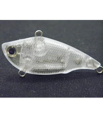 10PCS Unpainted Lure Blanks – 6.29g, 9.2cm Hard Baits With Rattles For DIY Fishing Lures