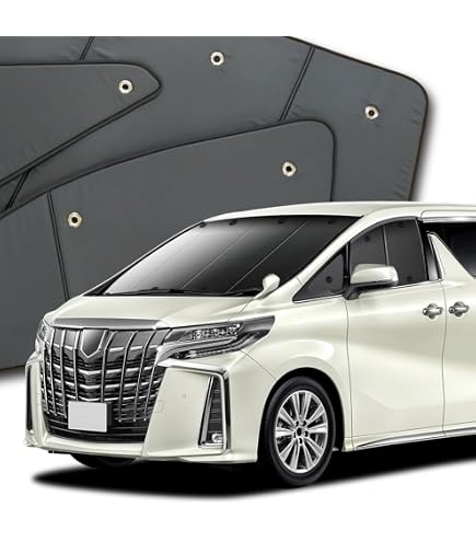 Amazon.co.jp: 趣味職人 プライバシー サンシェード 車 アルファード