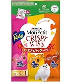 16袋 モンプチ クリスピーキッス バラエティパック リッチセレクト144g モンプチ クリスピーキッス キャットフード おやつ バラエティパック