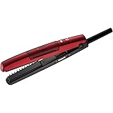 ヴィダルサスーン スチーム ストレート ヘアアイロン マジックシャイン ミニサイズ ポータブルポーチ付き レッド VSS-3003/RJ