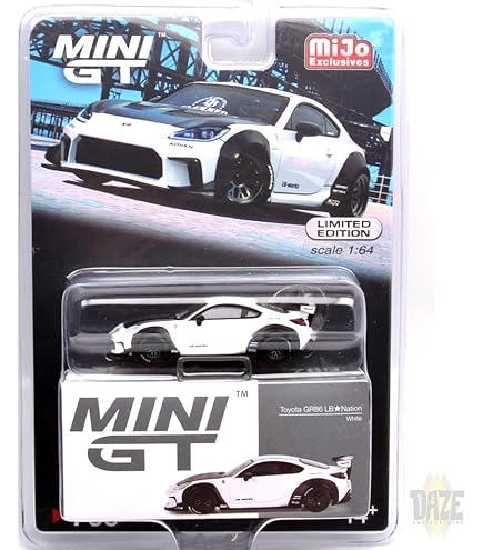 Amazon | MINI GT 1/64 トヨタ GR86 HKS Turbocharged GR86 Larry Chen