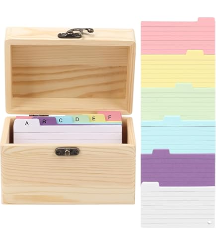 Amazon | コレクト カードボックス B6 蓋無 木製 CB-6003 | 名刺ケース