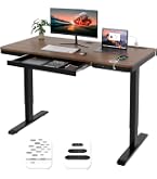 Amazon | Sunon 電動昇降デスク 幅140cm 奥行70cm 一枚板 カーブ型