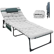折りたたみベッド　簡易ベッド　ライトグレー　5段階調節　室内　アウトドア　防災 Amazon | 折りたたみベッド 簡易ベッド サマーベッド 枕付き