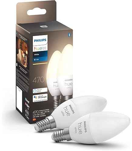 Philips Hue White & Colour Ambiance E14 Duo Pack 2 x 320 Lm