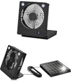 Amazon.co.jp : 【2026年4in1型！左右首振り/太陽光充電/ライト付