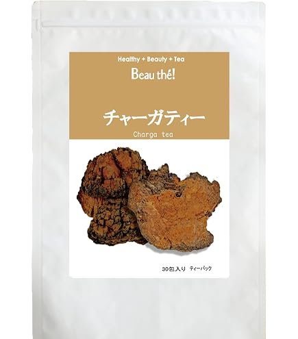 Amazon | チャーガティー(カバノアナタケ茶) 30包 | 健康応園・大地の