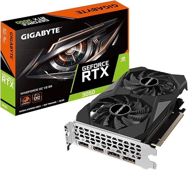 GIGABYTE NVIDIA RTX3050 搭載 グラフィックボード GDDR6 6GB【国内正規代理店品】 GV-N3050WF2OCV2-6GD - 1