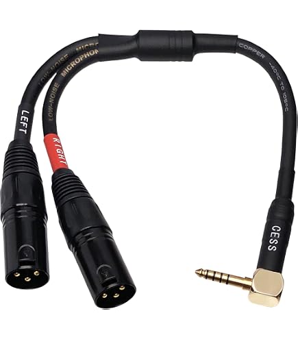 Amazon | NewFantasia 4ピン XLR バランスケーブル 6N OCC 銅 単結晶
