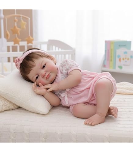 Amazon | Lonian 18 インチ 45 センチメートル リボーン女の赤ちゃん