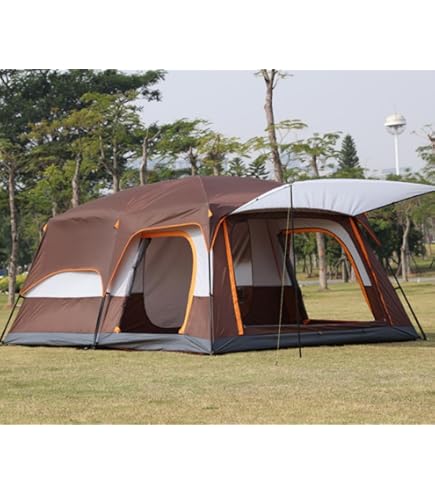 Amazon.co.jp: 【WNJAPAN】ドーム型ファミリーテント 6人用 就寝