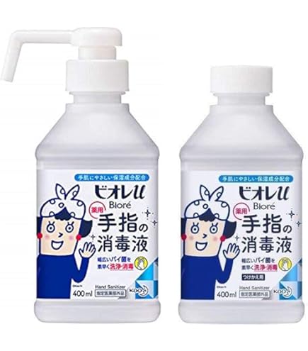 ビオレu 手指の消毒スプレースキットガード置き型本体 400m ２本セット Amazon.co.jp: 【まとめ買い】ビオレu手指の消毒スプレースキット