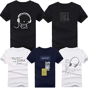 Tシャツメンズ 半袖 綿100% 5枚組 シャツ 下着 インナーシャツ 肌着 夏服 軽い 柔らかい シルエット おしゃれ ファッション 人気 快適