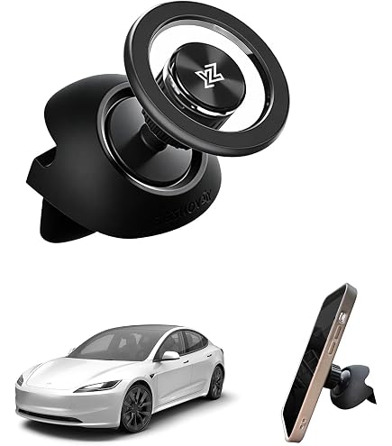 テスラモデル3ハイランド/Y2025＋　マグネット式 携帯ホルダー　セール品‼️ Amazon.co.jp: テスラ専用スマホホルダー モデルY ジュニパー 2025