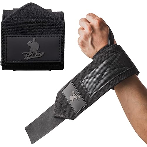 【パワーリフターが本気で作った】P.L.Collegeリストラップ-ストロング-パワーチューブNAOTO監修-ベンチプレスで手首の保護力に効果的