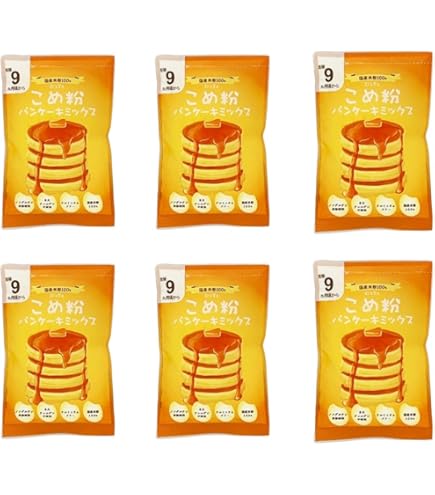 Amazon.co.jp: 波里 米粉パンケーキミックス 200g×3袋 グルテンフリー