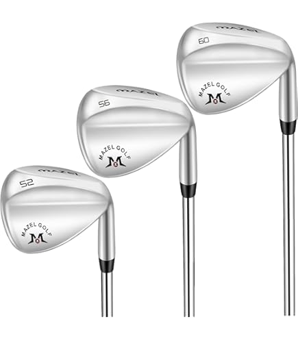 Amazon | POSSOT ゴルフウェッジセット 52 56 60度 ギャップウェッジ