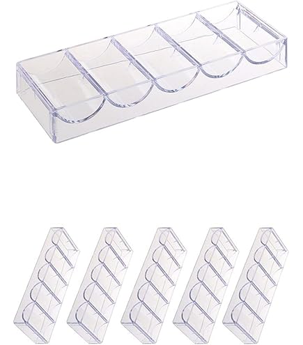 Amazon | #N/A ポーカーチップ ケース クリア ポーカーチップトレイ