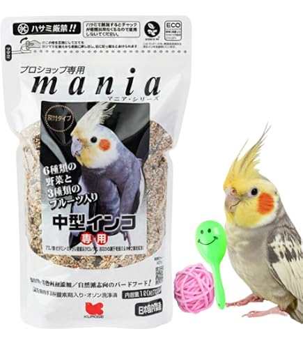 Amazon | 【黒瀬ペットフード】 mania マニア フィンチ 1L x1個 小鳥