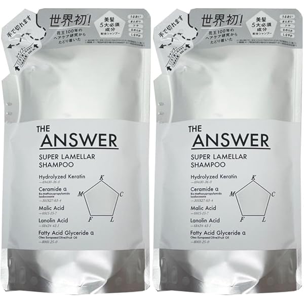 ※ゆり【※セット値引きあり】フェース インシスト ラメラ セット Amazon | 花王 THE ANSWER ジアンサー スーパーラメラシャンプー