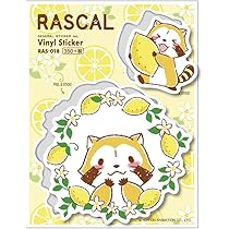 Amazon | ラスカル ステッカー なかよし タンガ メイプル キャラクター
