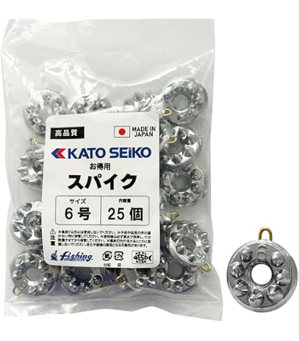 Amazon.co.jp: 加藤精工 スパイク（パック） 6号 : Sports & Outdoors