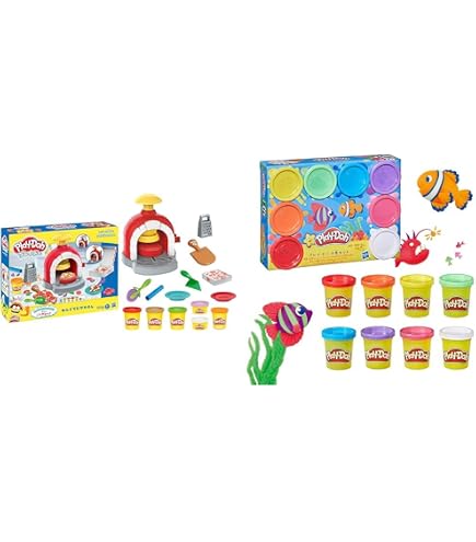 Amazon.co.jp: プレイ・ドー アイスクリーム プレイセット x 8色セット