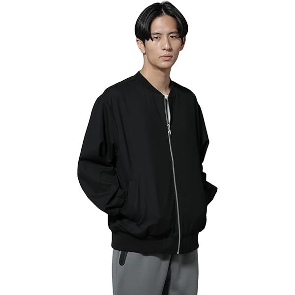 Amazon | [ナノユニバース] LB.01／ウールポリエステルギャバジン