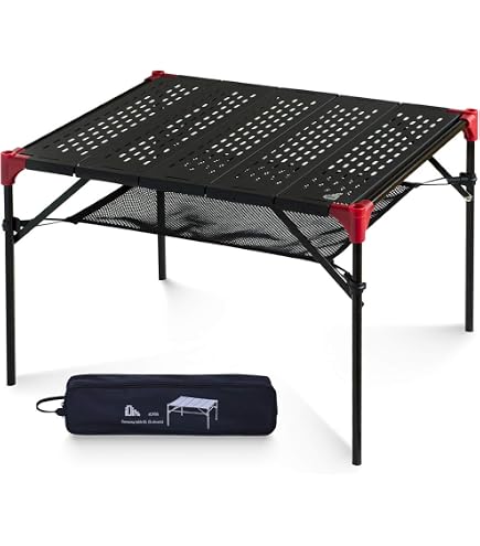 Amazon | Naturehike 折り畳みテーブル アルミ製 テーブルタップ 超