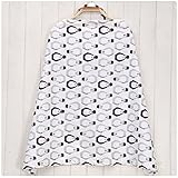 授乳カバー　授乳ケープ　授乳用　看護タオル　通気性　コットン　軽量　多機能 (色12)