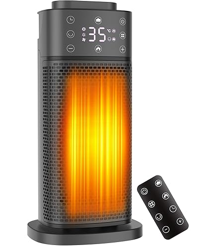 セラミックヒーター HP2228Y 1200W Amazon | 2024冬発売新モデル【超音波加湿機能・人感センサー